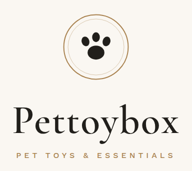 Pettoybox logo - refined crest wordmark